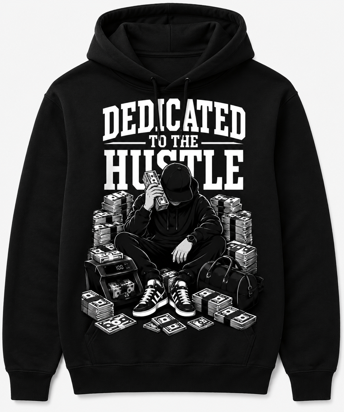 Dedicated to the Hustle Graphic Hoodie (Pre-Order)
