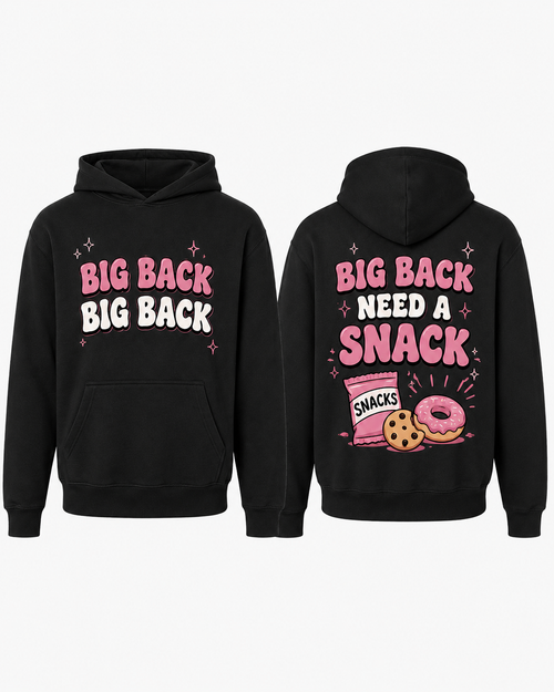 Big back hoodie 🍩