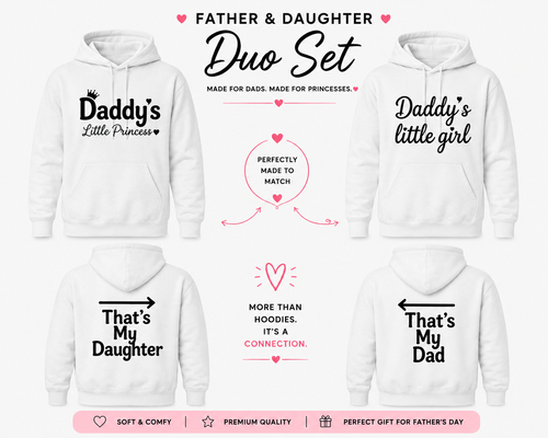 Father & daughter matching set 💕