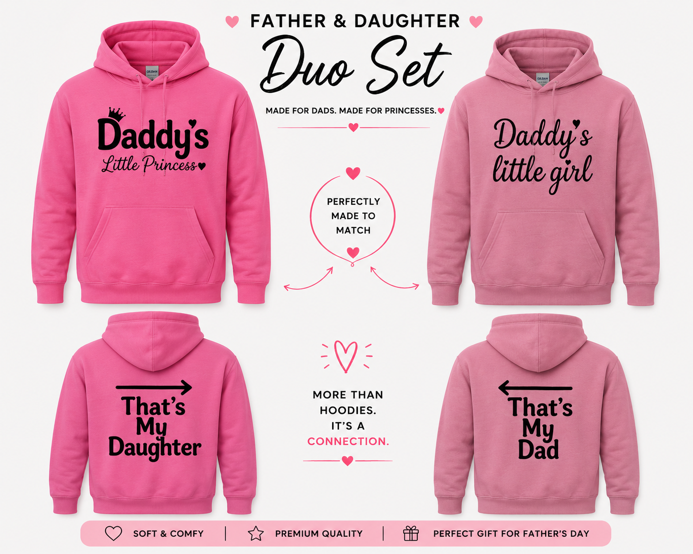 Father & daughter matching set 💕