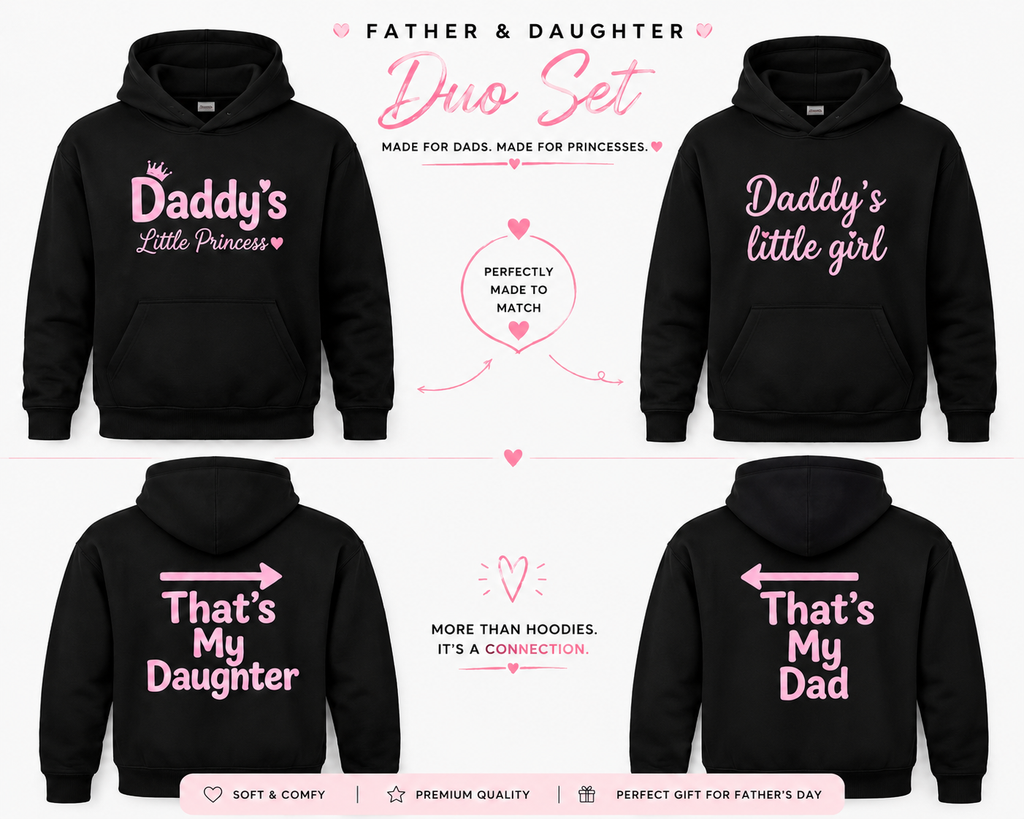 Father & daughter matching set 💕