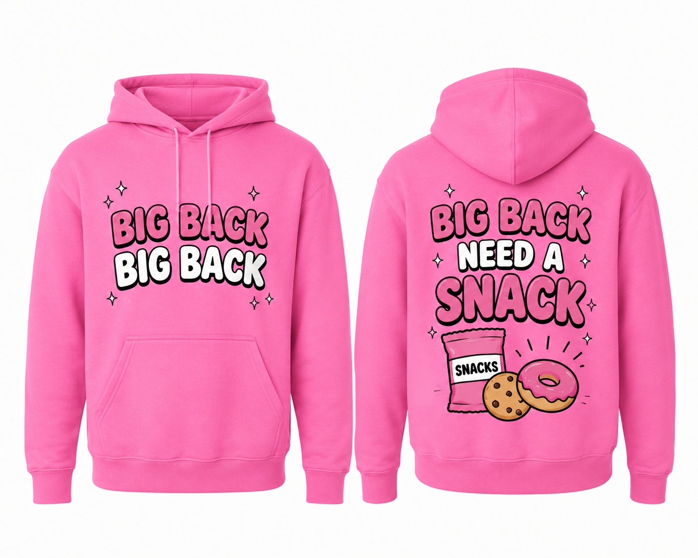 Big back hoodie 🍩